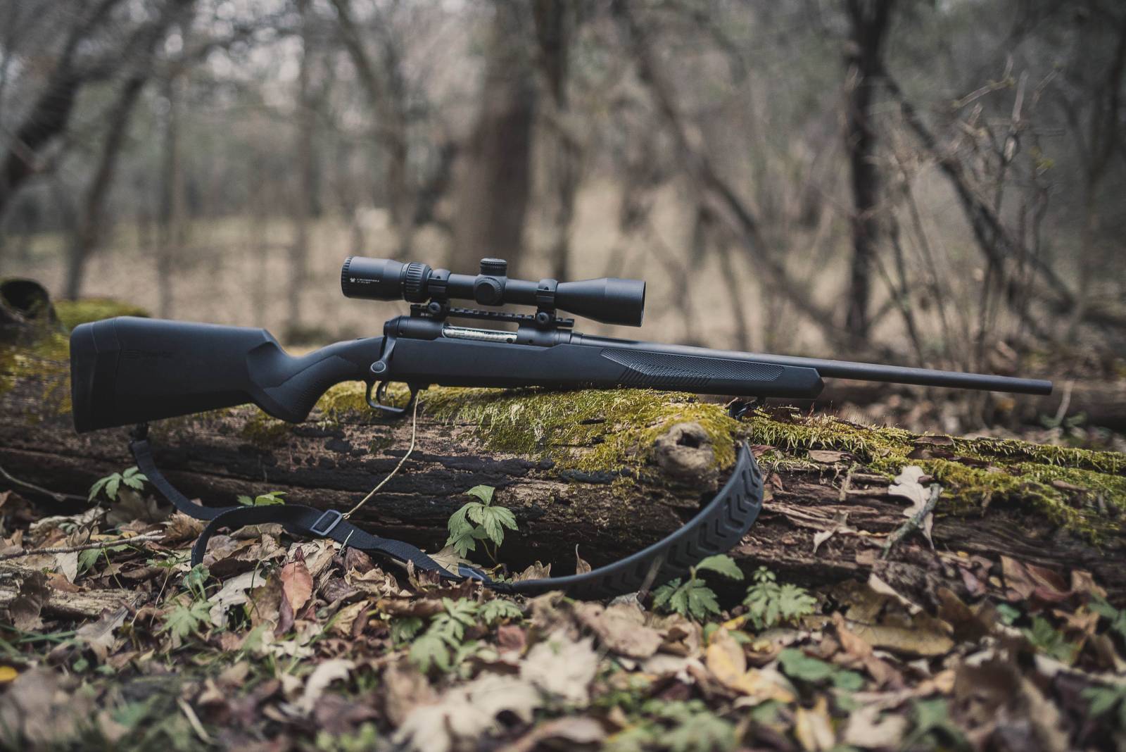 Savage 110 Apex on Tree Savage 110 Apex. Photo credit: Savage Arms